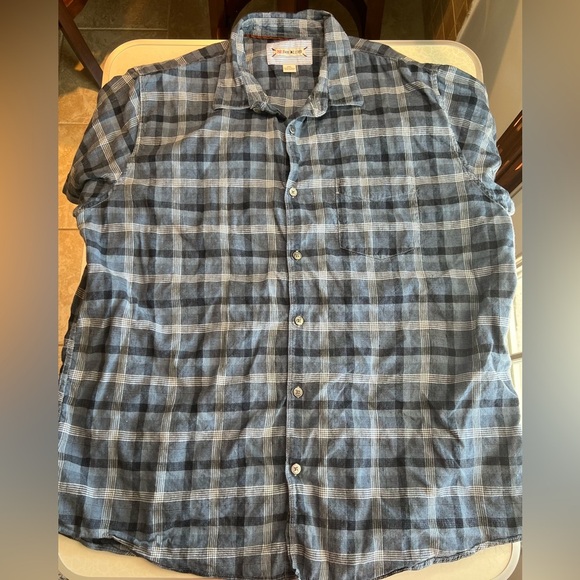 32 BAR BLUES | men’s button up shirt. Size: XXL - Picture 4 of 13